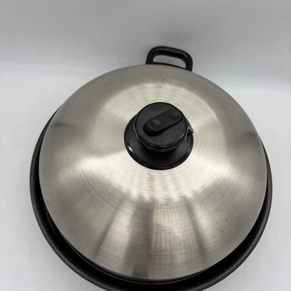Vintage Turbo Cooker Plus All-in-One Stainless Steel Pan Cooking System + VHS